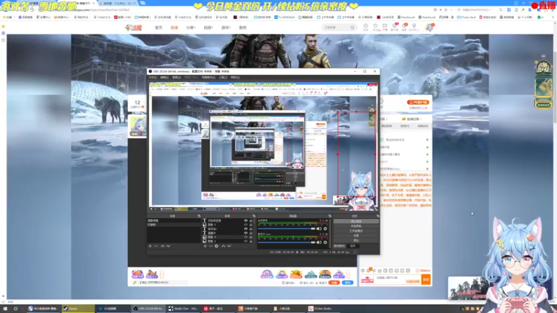【2022-11-15 18点场】小仙女七七酱：❤虚拟主播：黄金双倍！荧光棒可以交啦！