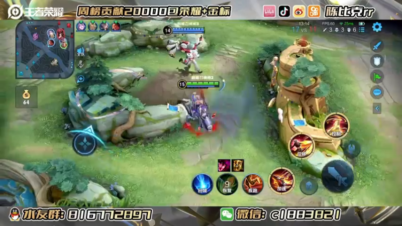 【2022-11-15 23点场】陈比克rr：全力冲刺双国标！