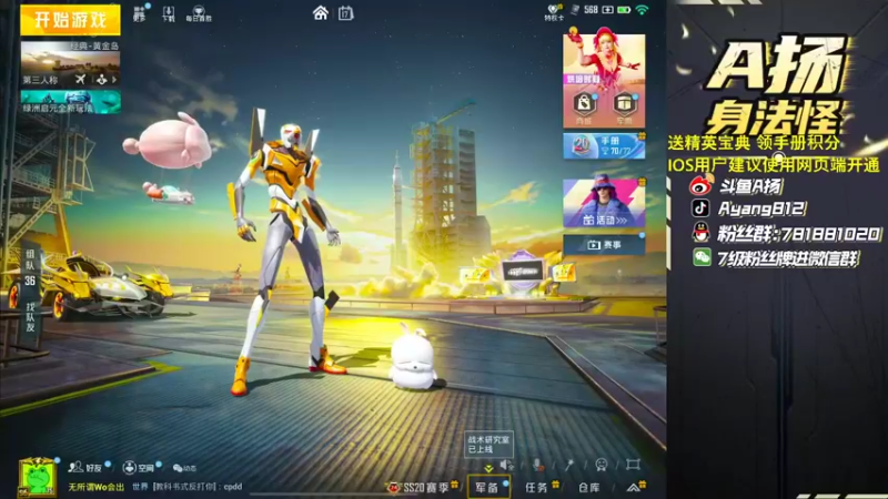 【2022-11-17 16点场】A扬丷：《开精英手册兑皮肤》