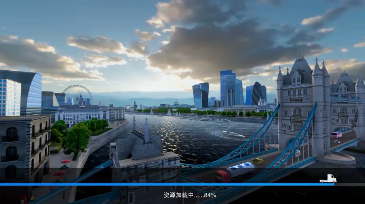 欧洲卡车模拟。