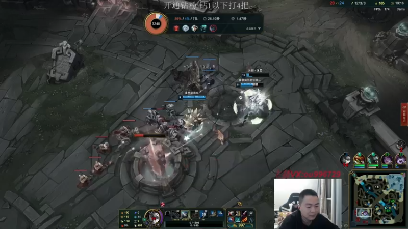 【2022-11-17 21点场】暗夜猎手光头强：第一vn：小代克星