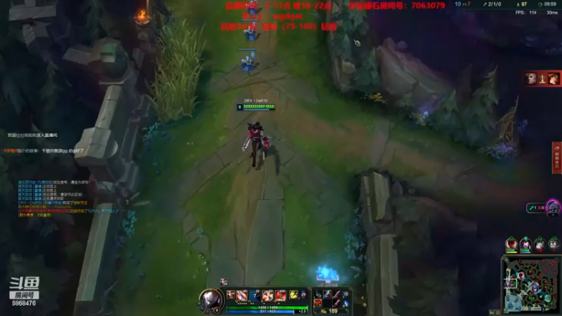 【2022-11-18 20点场】路浩东ouo：上单德莱文1v5 学会轻松上钻！