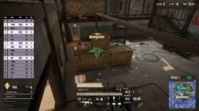 【2022-11-18 22点场】4AM小海xx丶：【2022PGC】TMA战队视角