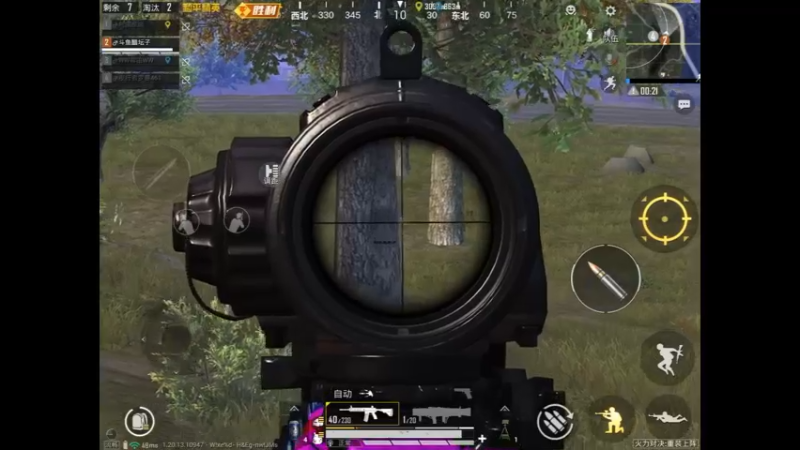 决赛圈单人吃鸡