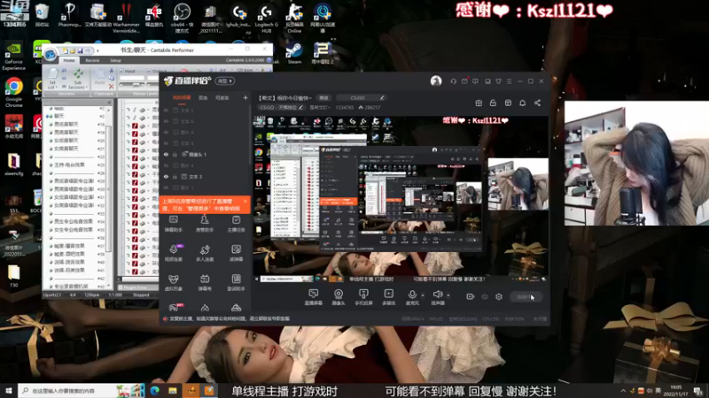 【2022-11-17 19点场】是希文吖丶：【希文】祝你今日愉快~