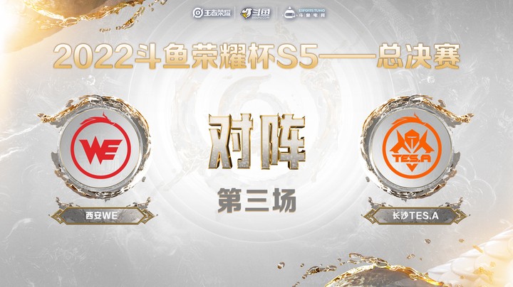 斗鱼荣耀杯S5 决赛 西安WE vs 长沙TES.A 第三场