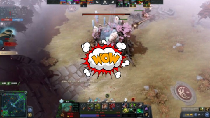 美滋滋DOTA2五号位屠夫帕吉躺赢时刻