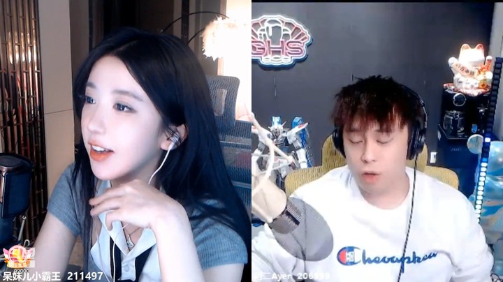 呆妹和阿二聊天很搞笑，呆妹不认同他说的