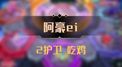 【阿豪ei】2护卫 吃鸡