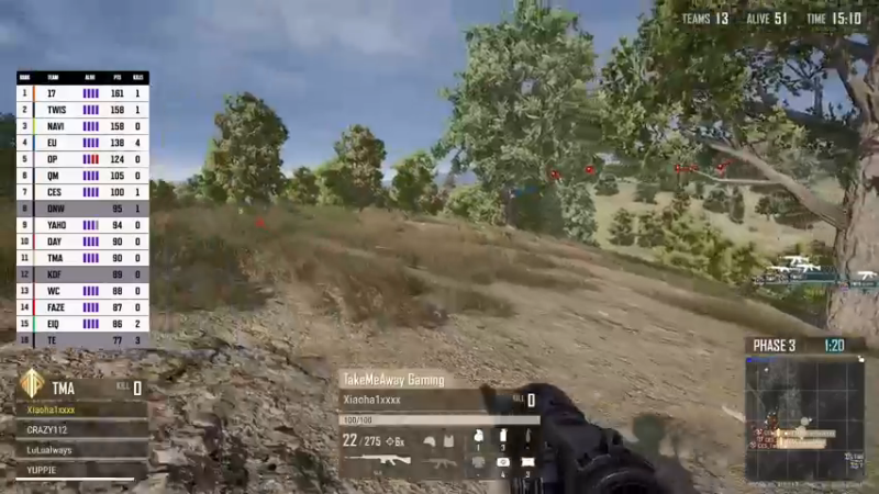 【2022-11-21 00点场】4AM小海xx丶：【2022PGC】TMA战队视角