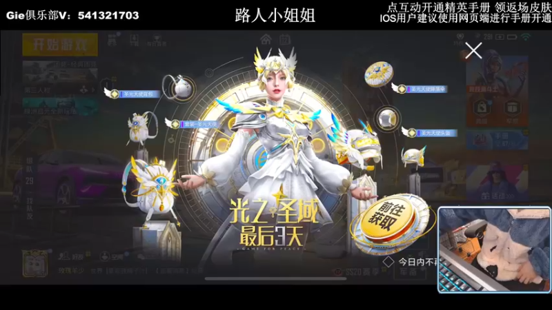 【2022-11-22 19点场】小妖洋：【开精英手册换返场皮肤】