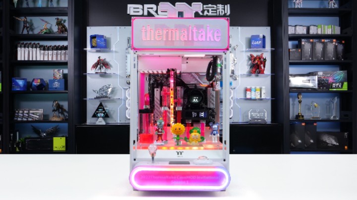 BRO水冷私人定制-The Tower 500 娃娃机 分体水冷方案展示分享