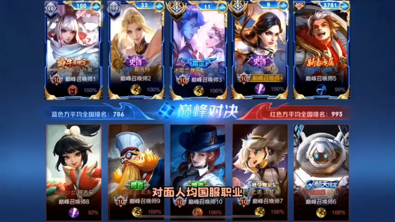 巅峰1234的强强联合 稳住了s18的门面！