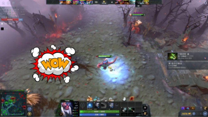 美滋滋dota2五号位萨尔躺mvp胜利时刻