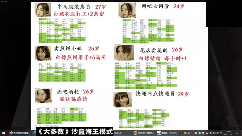 【2022-11-21 22点场】乔大狗理性消费：比赛咯咯咯