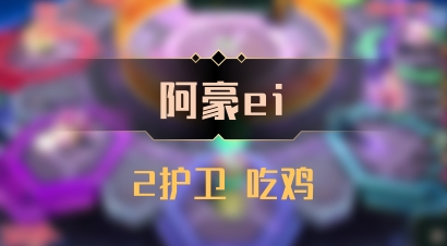 【阿豪ei】2护卫 吃鸡