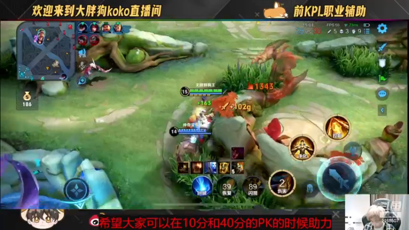 【2022-11-21 22点场】大胖狗koko：（巅峰前100）辅助可不只是混子