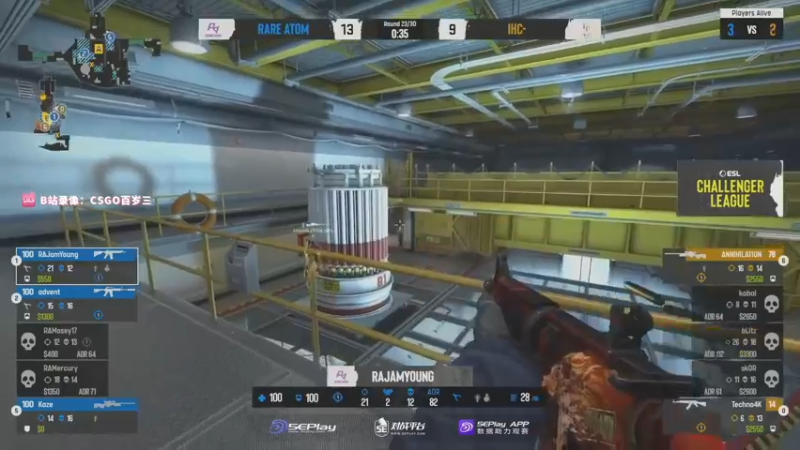 【2022-11-22 21点场】CSGO百岁三：开开车等23号BLAST秋决