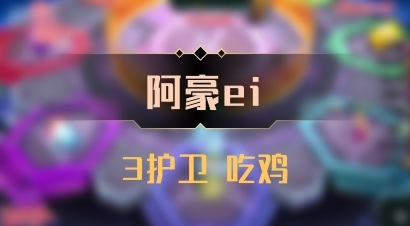 【阿豪ei】3护卫 吃鸡