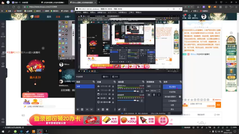 【2022-11-23 14点场】双木zzz：下班游戏时间~