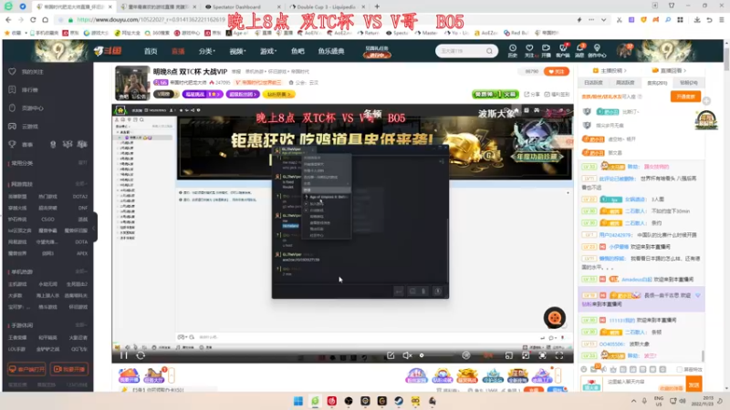 【2022-11-23 20点场】帝国时代肥龙大师：晚上8点：双TC杯 大战VIP