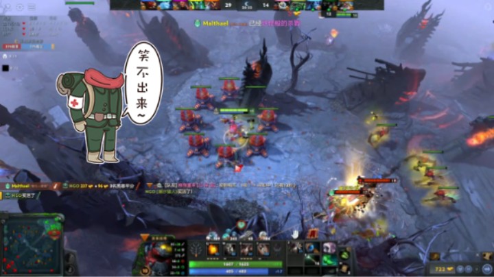 惨兮兮DOTA2四号位发条技师败北提名时刻
