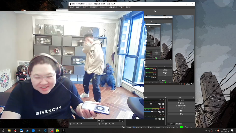 我在斗鱼看即将拥有人鱼线的PDD直播英雄联盟