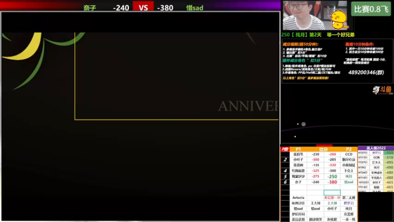 【2022-11-24 17点场】那日的风：【MUGEN】双倍减分