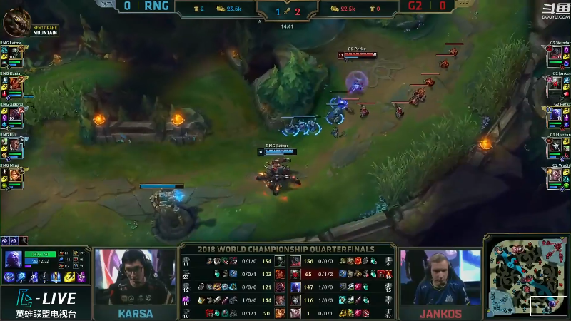 【英雄联盟】英雄联盟赛事的精彩时刻 20221125 16点场