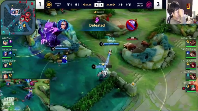【2022-11-25 21点场】北笙：北笙解说:GK vs WB