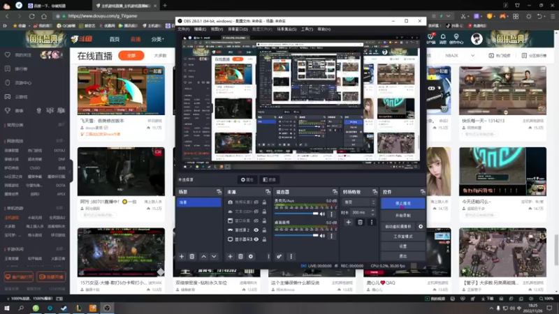【2022-11-26 18点场】双木zzz：下班游戏时间~
