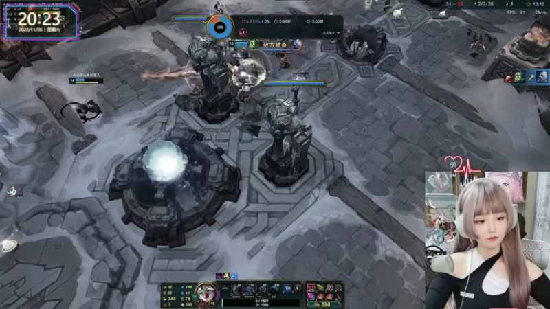 【2022-11-26 20点场】宝贝薇阿：薇：今日份萌妹~71825