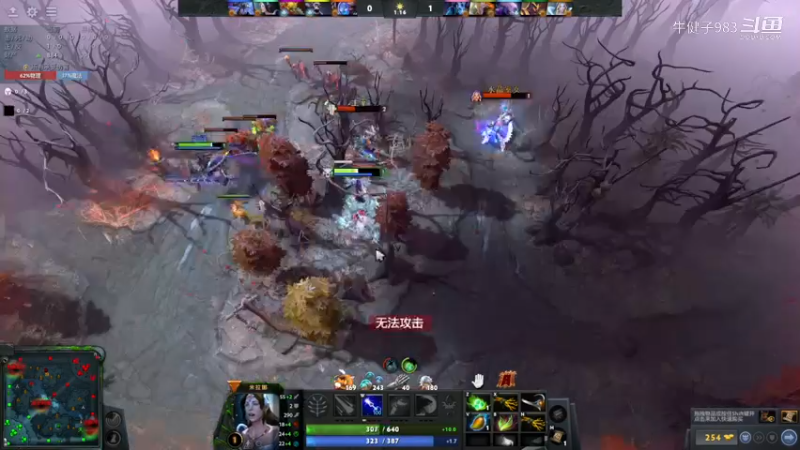 惨兮兮活久见dota2四号位老虎白虎米拉娜遇见根本不会三号位电棍电魂闪电幽魂败北时刻，对面还一群没赢过的臭狗逼，真是服了