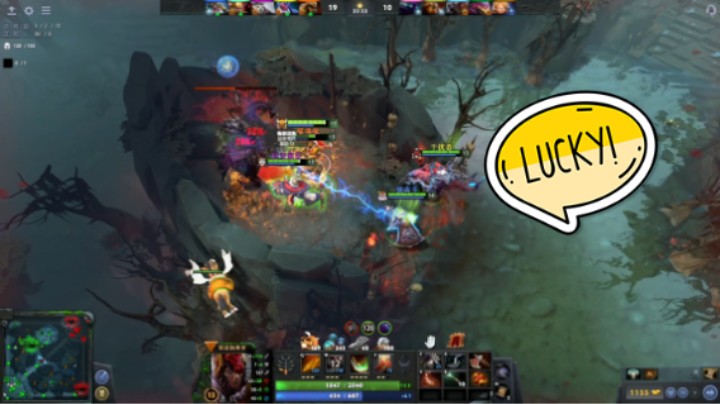 美滋滋DOTA2三号位军团指挥官顺风躺赢局