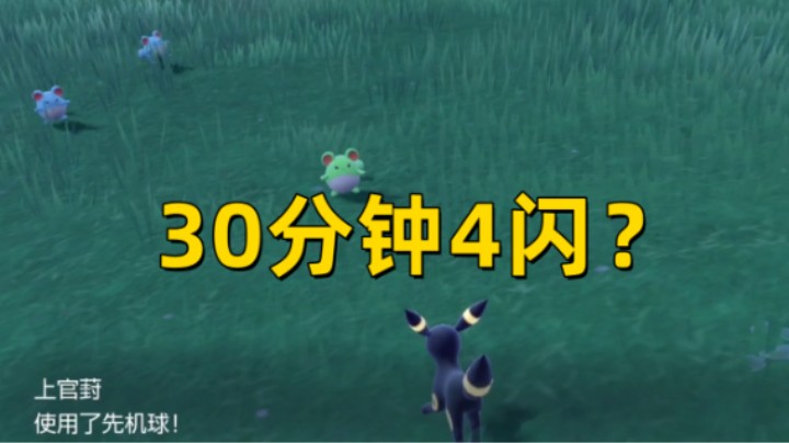 你怎么知道我30分钟出4闪？