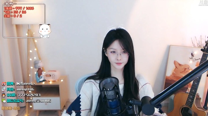 美女阿冷翻唱《致命情人》