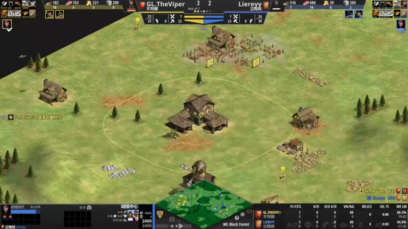 【2022-11-27 05点场】帝国时代猜火车Yo：晚上解说军阀杯半决赛，双倍亲密度