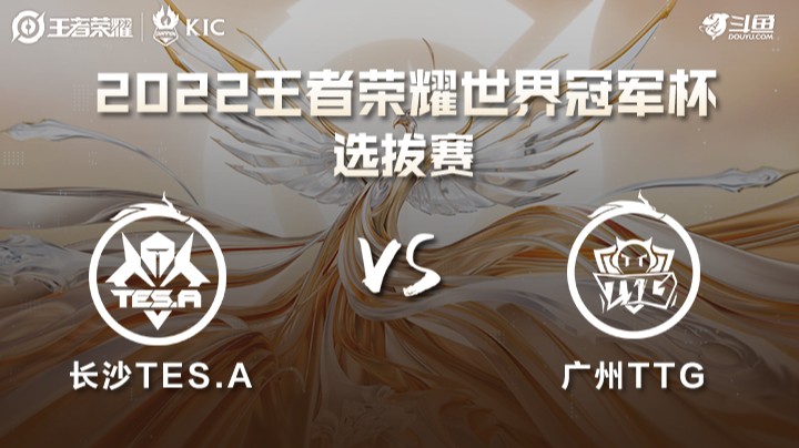 世界冠军杯选拔赛 长沙TES.A VS 广州TTG