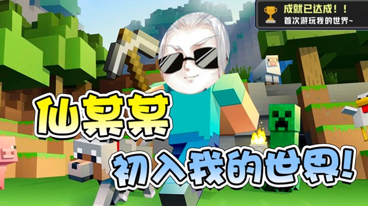 仙某某初入我的世界！名场面不断~