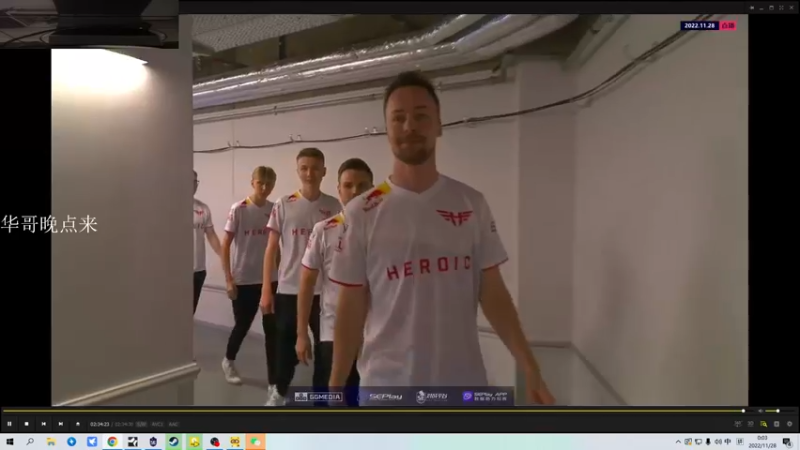 【2022-11-28 00点场】CSGO百岁三：双倍 决赛 Heroic vs Faze