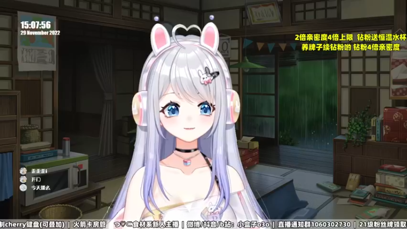 【2022-11-29 15点场】小盒子u：【新人虚拟主播】【钻石双倍】