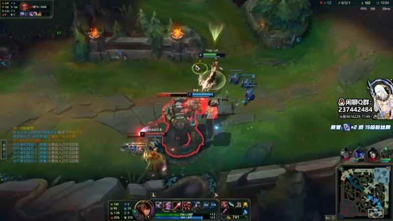 【2022-11-29 19点场】T149丶：从零开始的上单