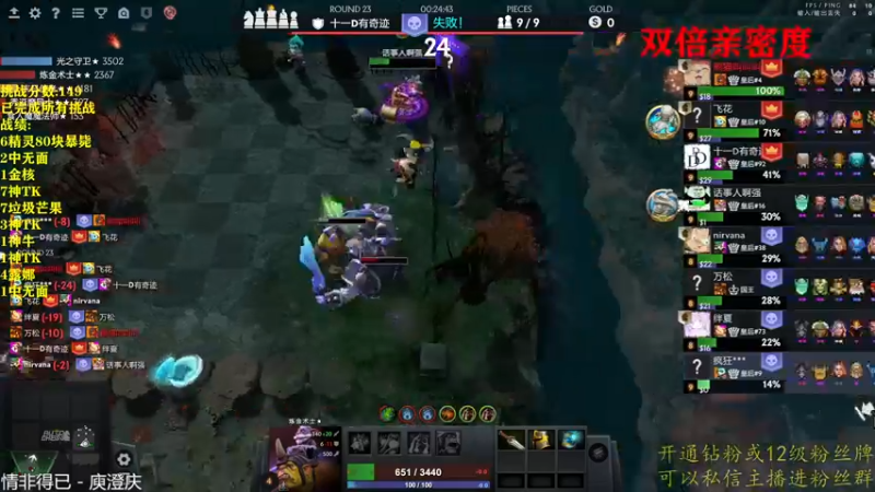 【2022-11-28 20点场】棋迷iluhr：双倍.趣味积分赛第一.Day53