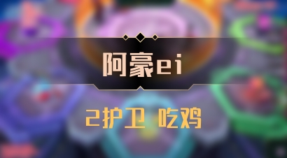【阿豪ei】2护卫 吃鸡