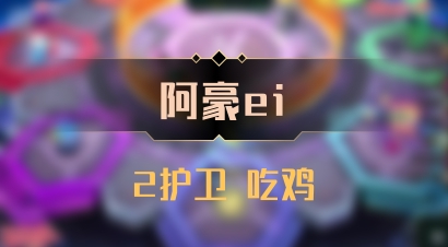 【阿豪ei】2护卫 吃鸡