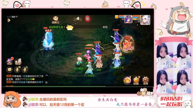 【2022-11-30 14点场】雪雪今年三岁啦：小夹子请求出战
