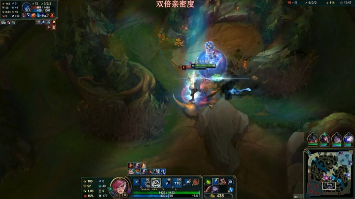 皮城执法官蔚打野还是秀，一个人带飞队友