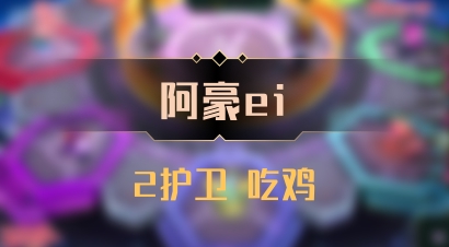 【阿豪ei】2护卫 吃鸡