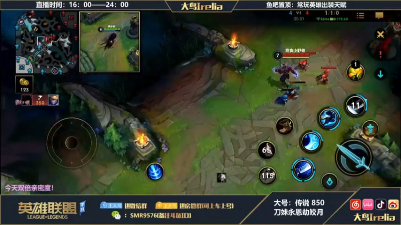 【2022-11-30 18点场】大鸟Irelia：大鸟：苦练儿童劫！
