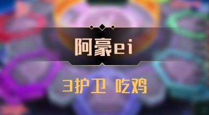 【阿豪ei】3护卫 吃鸡